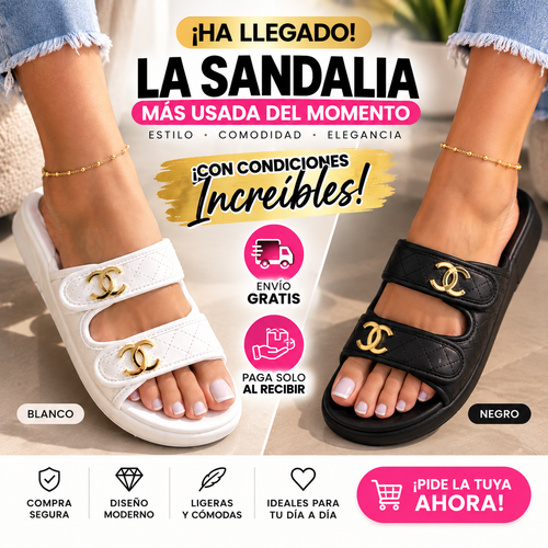 Sandalias cómodas y elegantes