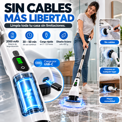 Cepillo de Limpieza Multiusos 9 en 1